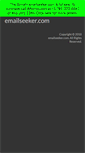 Mobile Screenshot of emailseeker.com